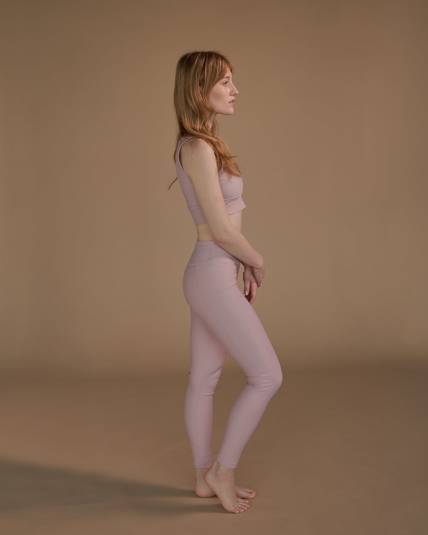 Yoga set Straight Shape pink
